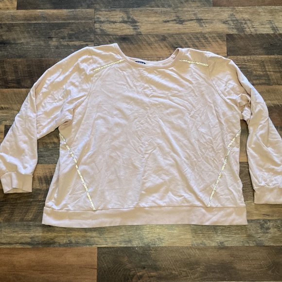 Torrid Ultra Soft Fleece Rhinestone Crewneck 3X - Picture 1 of 3